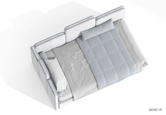 Кровать угловая Пикачу Дизайн