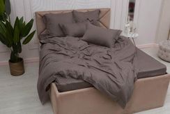 Моне (кофе) страйп сатин 7Е