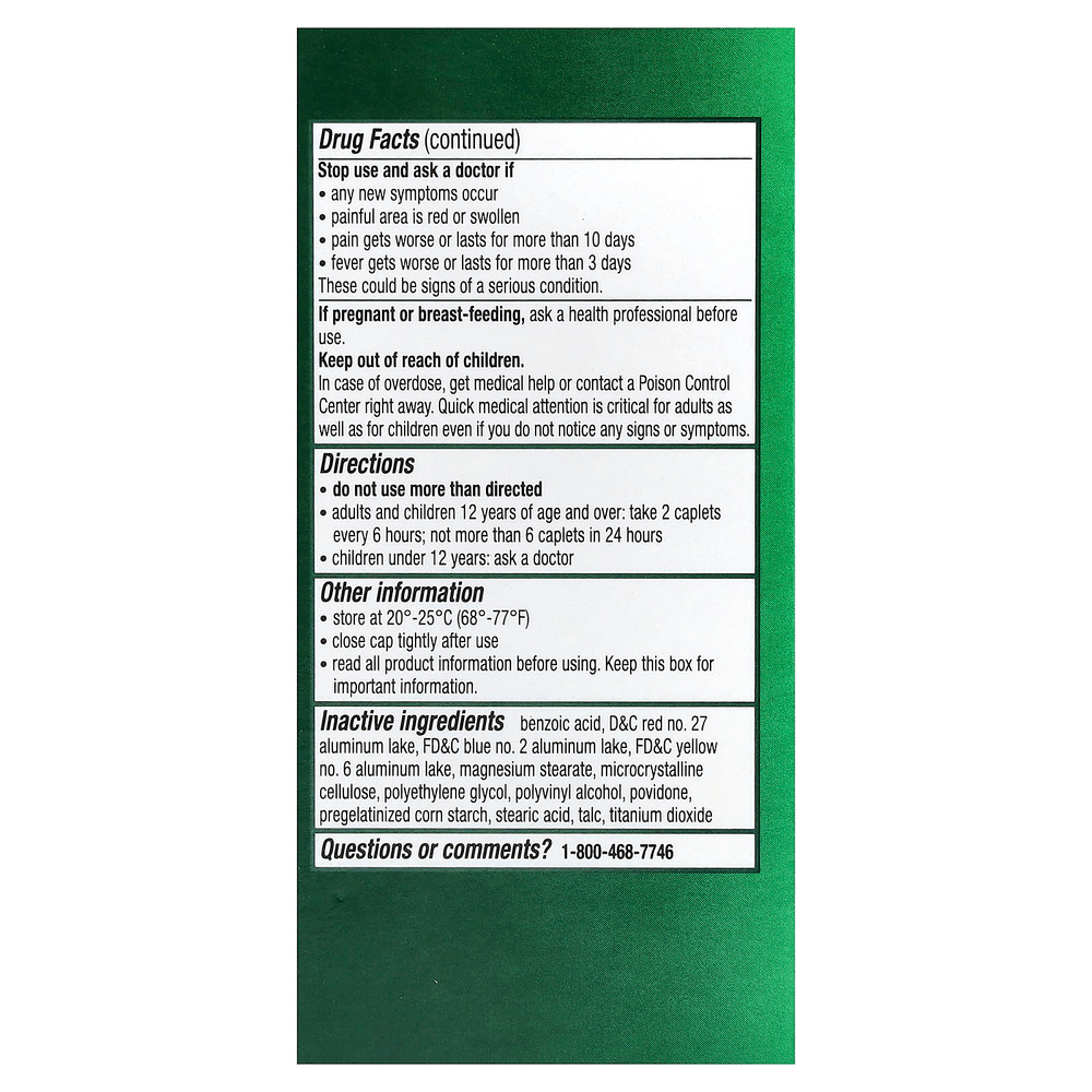 Excedrin, Головная боль от напряжения`` 100 капсул