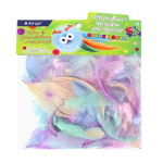 Перья декоративные пушистые Alingar, 4 гр, "Пастельное ассорти", пакет с европодвесом