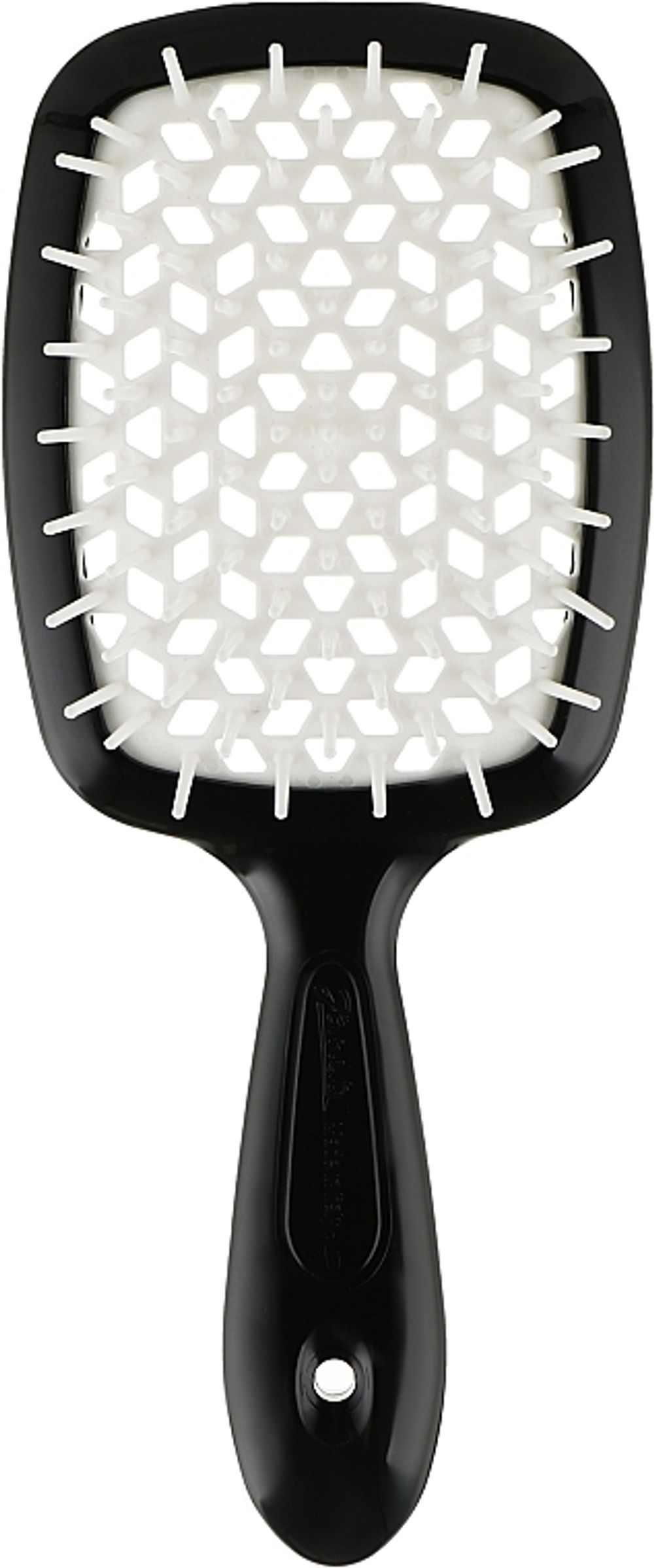 Расческа для волос JANEKE SuperBrush The Original Черный-Белый