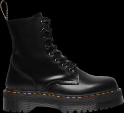 Dr.Martens Jadon Smooth Leather Platform Boot 'Black'