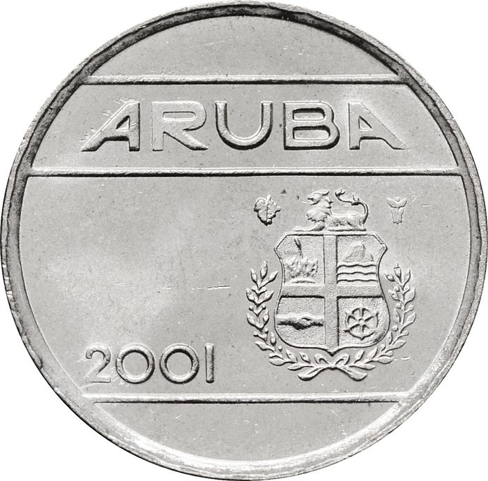 5 центов 2001 Аруба