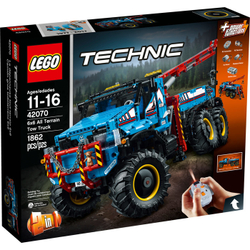 LEGO Technic: Аварийный внедорожник 6х6 42070 — 6x6 All Terrain Tow Truck — Лего Техник