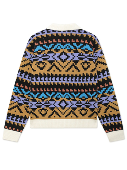 Свитер-поло Obey Geo Polo Sweater