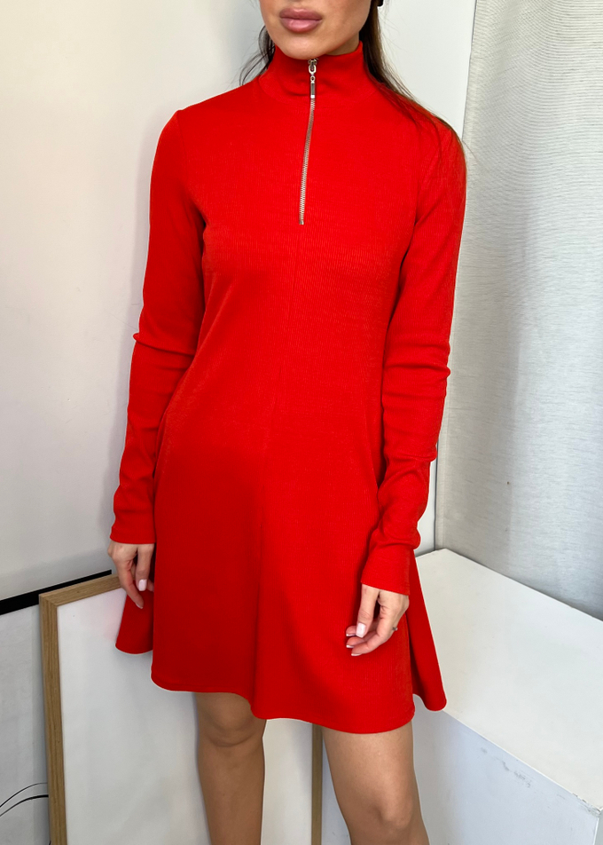 Трикотажное платье Zara, S-M