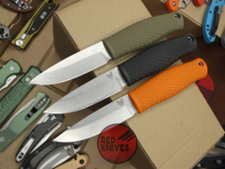 Нож Benchamde Pukko - зеленая рукоять