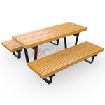 Стол уличный с лавками Rail Road 02