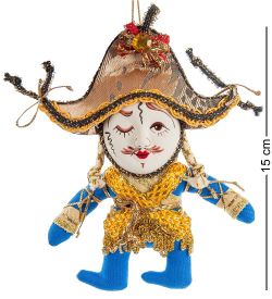 РусКукла RK-450/3 Кукла подвесная «Солдат в треуголке»