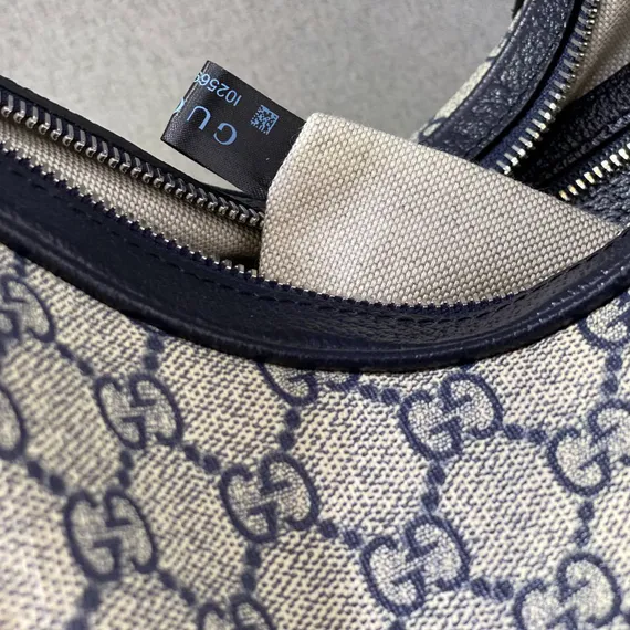 Мужская большая сумка через плечо Gucci Attache бежевый