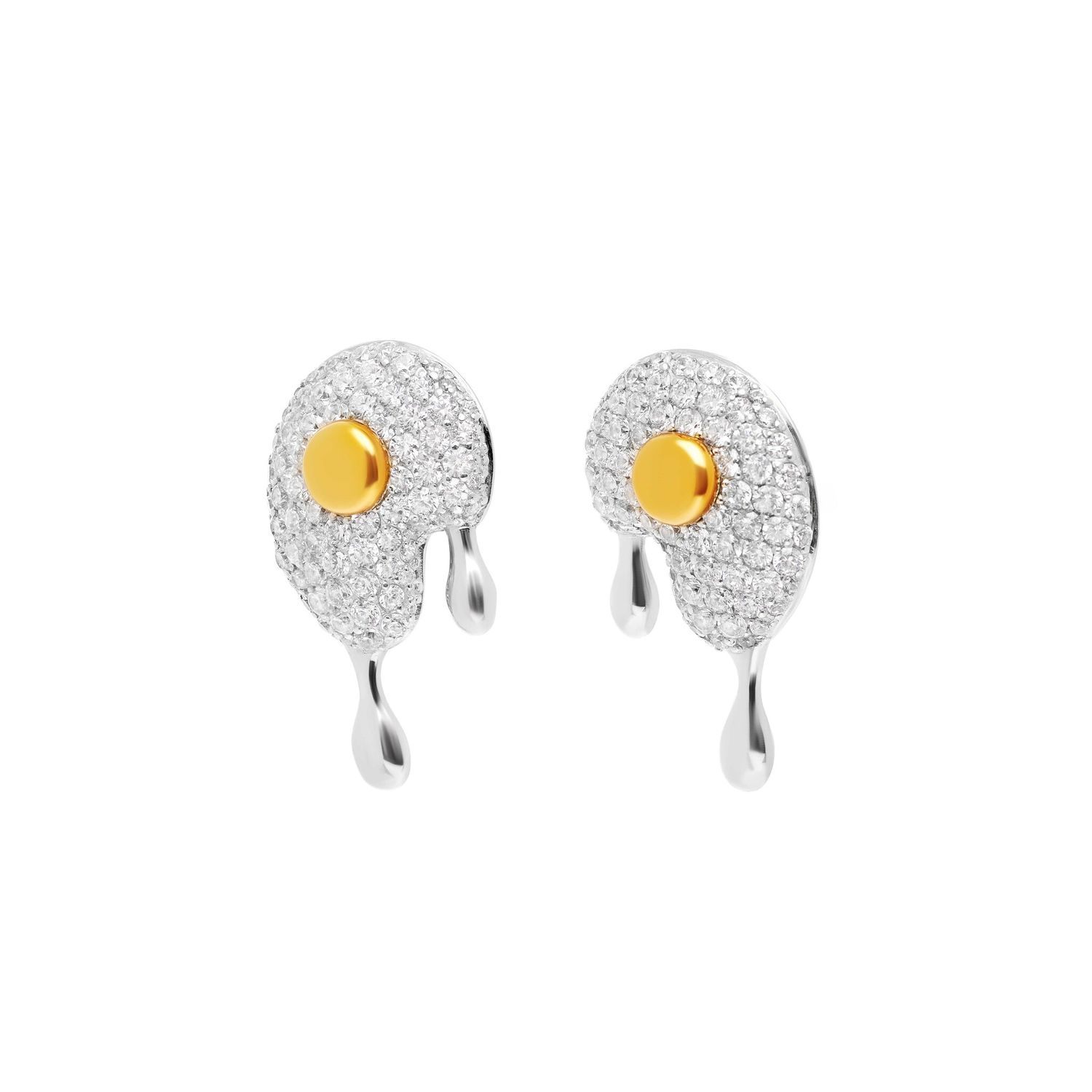 Серьги Coddled Egg Earring