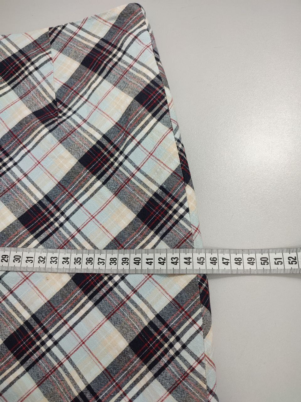 Юбка Street One в клетку 44 размер