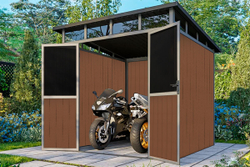 Садовый хозблок из ДПК Black Fox Defender 7x7