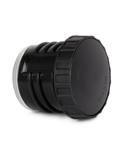 Термос Relaxika 103 (1 литр), черный (стикерпак "Зимний спорт")