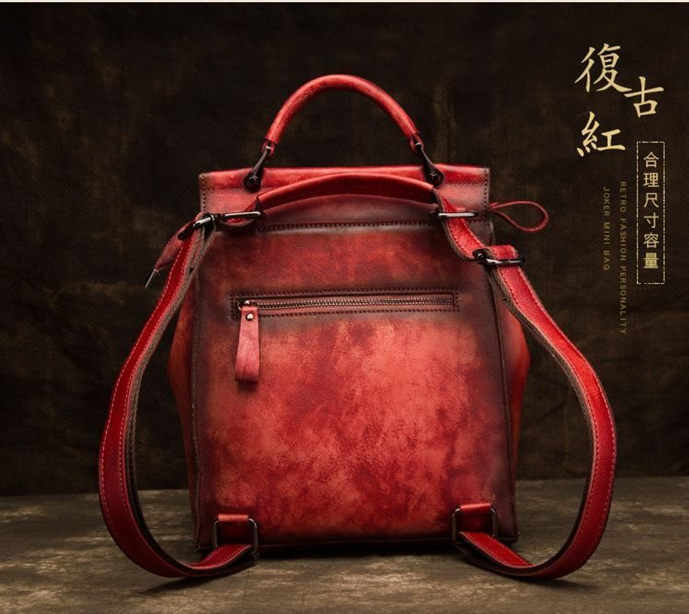 Женский рюкзак натуральная кожа КожаноFF