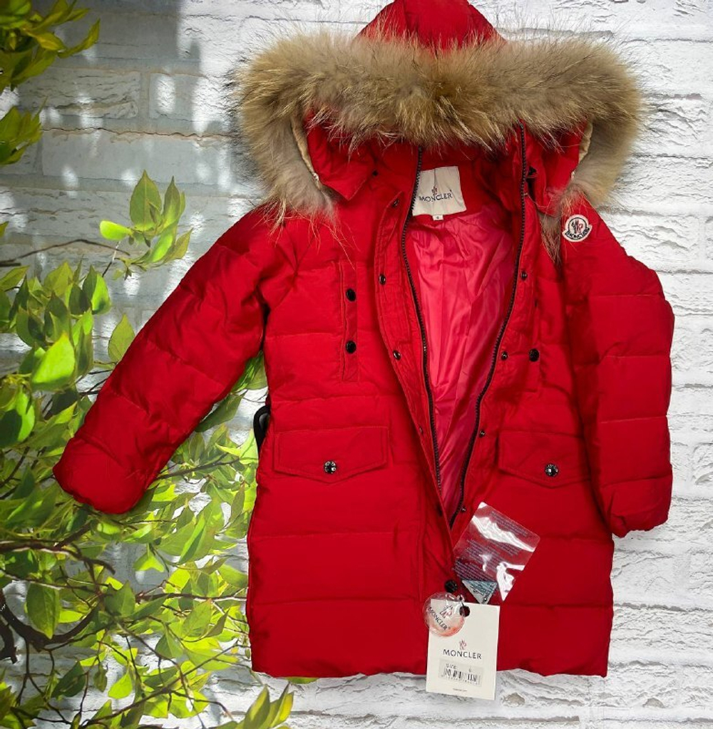 Детская зимняя куртка пуховик Moncler