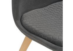 Деревянный стул Bonuss dark gray / wood