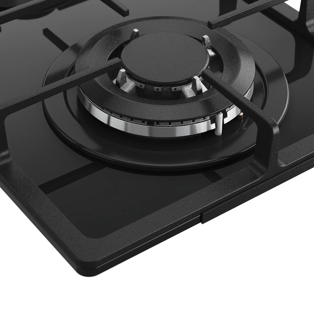 Встраиваемая газовая варочная панель Monsher MGG 33 Noir