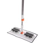 Швабра Gray с двумя насадками из микрофибры 37*12*120