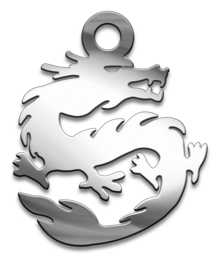 Амулет Символы Суперхит № 03 Дракон успеха, медицинская сталь