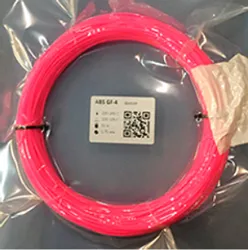 Фотография — Пластик для 3D-принтера Filamentarno ABS GF-4 фуксия (50 м)