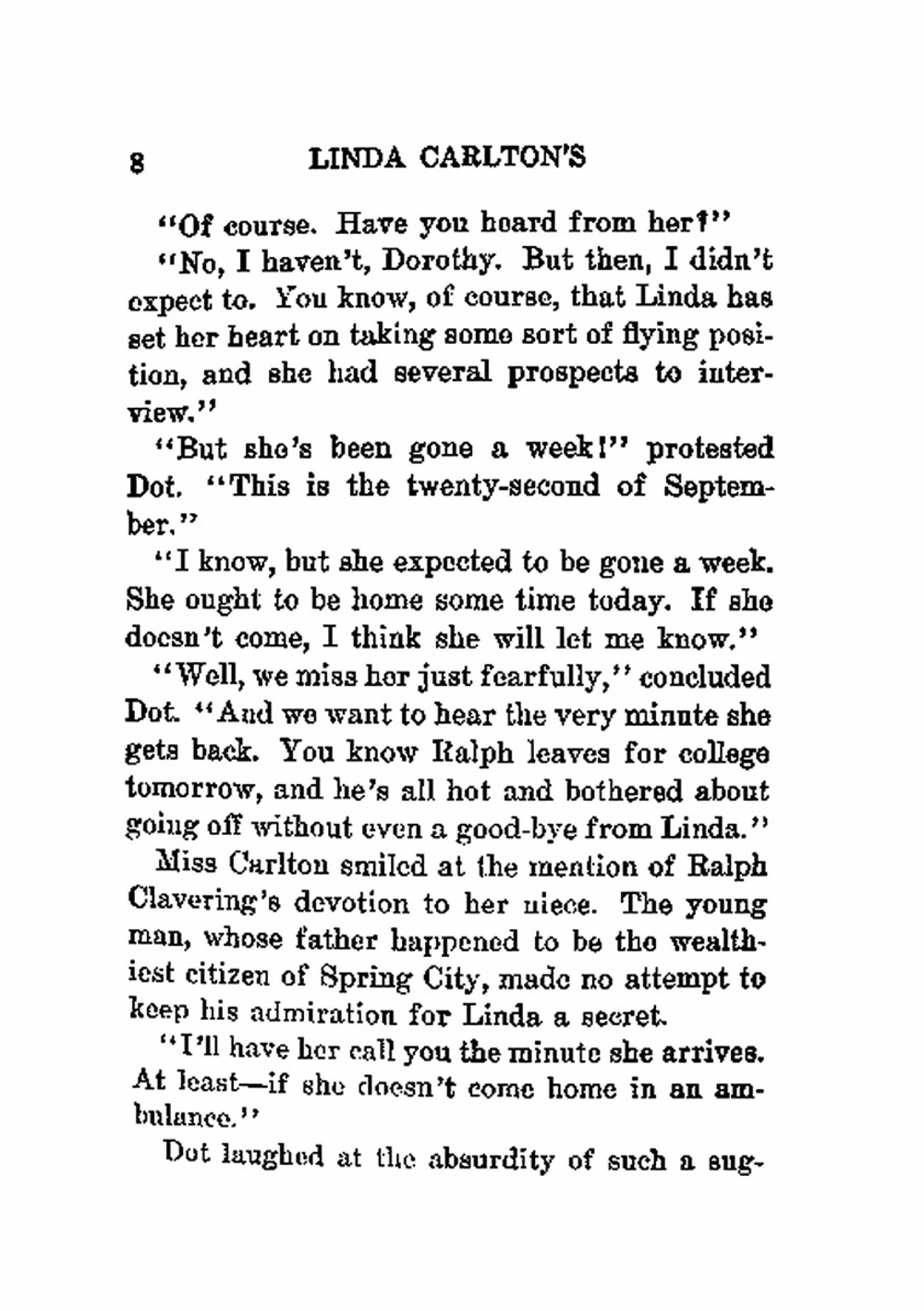 Linda Carlton's Hollywood Flight | Edith Lavell