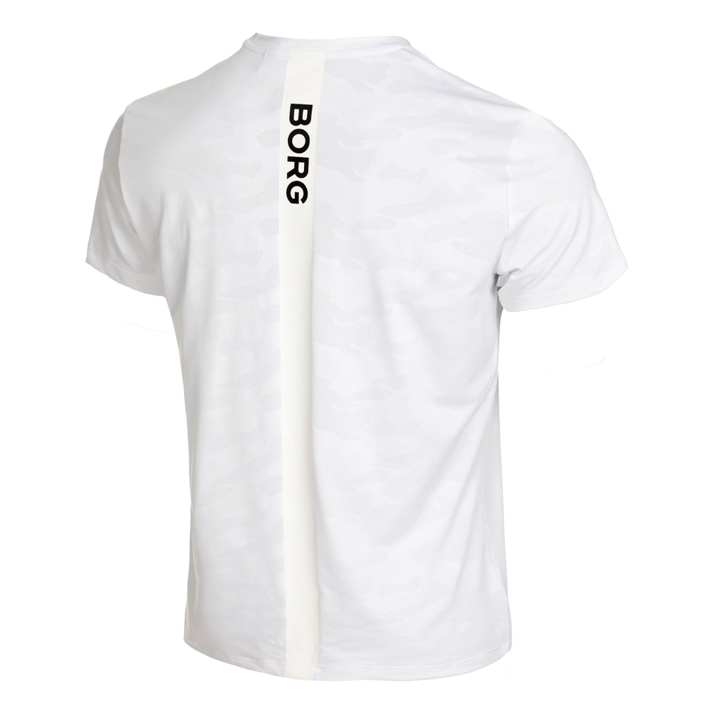 Мужское теннисное поло Björn Borg Performance T-Shirt Men - White