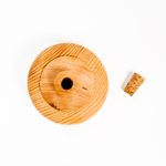 Деревянный сосуд (графин) для жидкости из сибирского кедра GR5