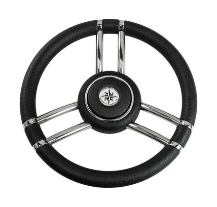 Рулевое колесо Osculati, диаметр 350 мм, цвет черный