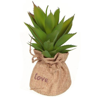 Цветок искусственный декоративный Суккулент, 18 см, Y4-2804