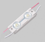 Светодиодный модуль с линзой SMD2835/2LED, 40х13х4мм, 0,8W, 100lm, 7000K Белый
