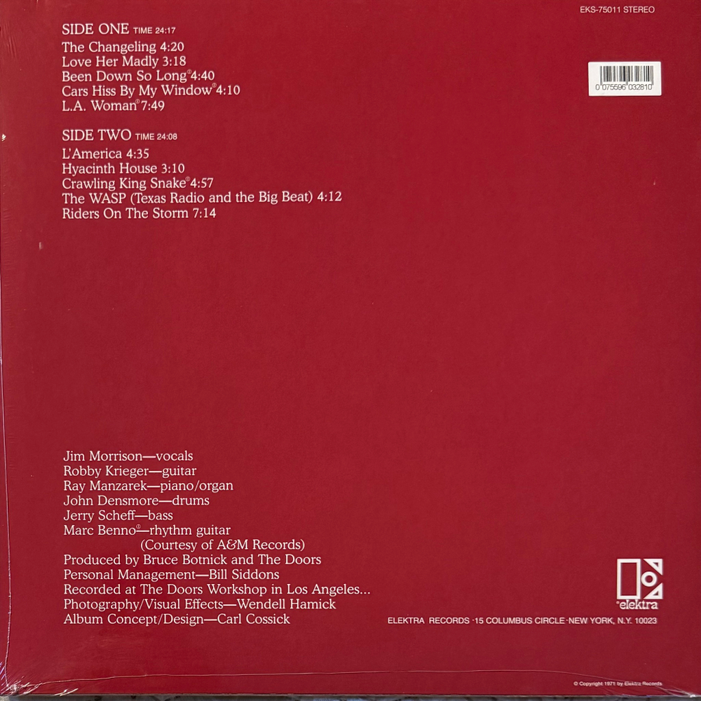 The Doors ‎– L.A. Woman (Европа)