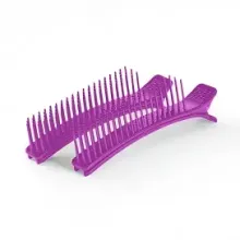 Зажим с расческой фиксатор для волос с зубчиками Keratin Tools 2 шт