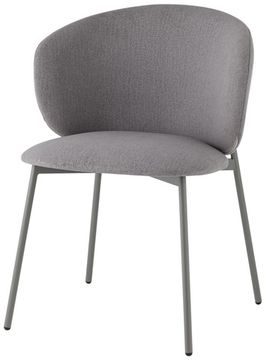 Стул Блейз велюр серый