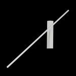 CL216470 PIXEL Белый Бра 730мм