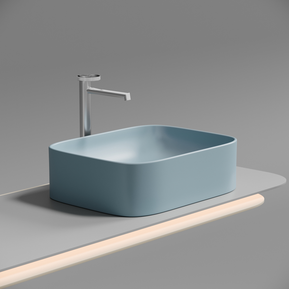 Раковина Ceramica Nova Element 50 см CN6052ML голубая