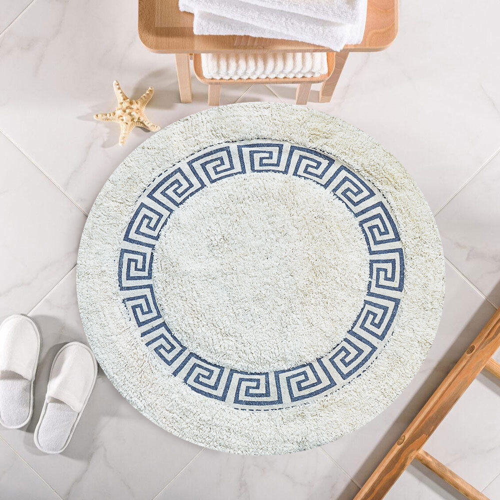 Коврик хлопковый 60*60см с печатным рисунком "Sindbad", круг