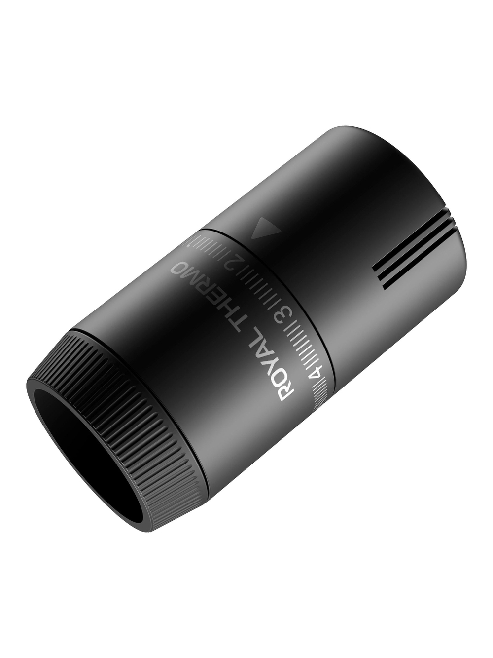 Термоголовка жидкостная Royal THERMO Design М30х1,5 черный (RATHDN13015BL)