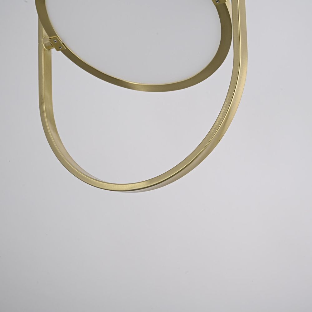 Подвесной светильник ARVET вертикальный Золото