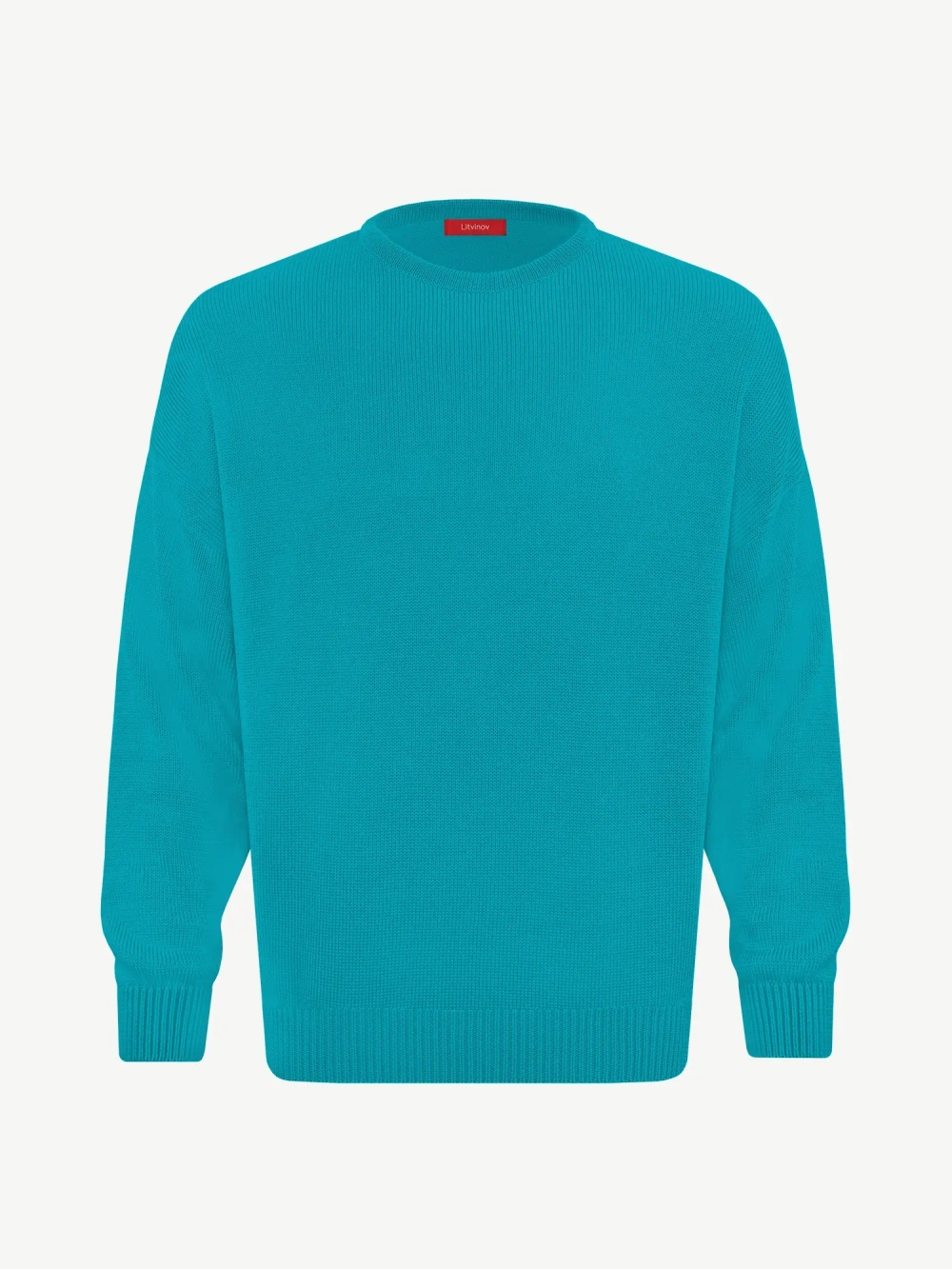 Джемпер оверсайз из хлопка