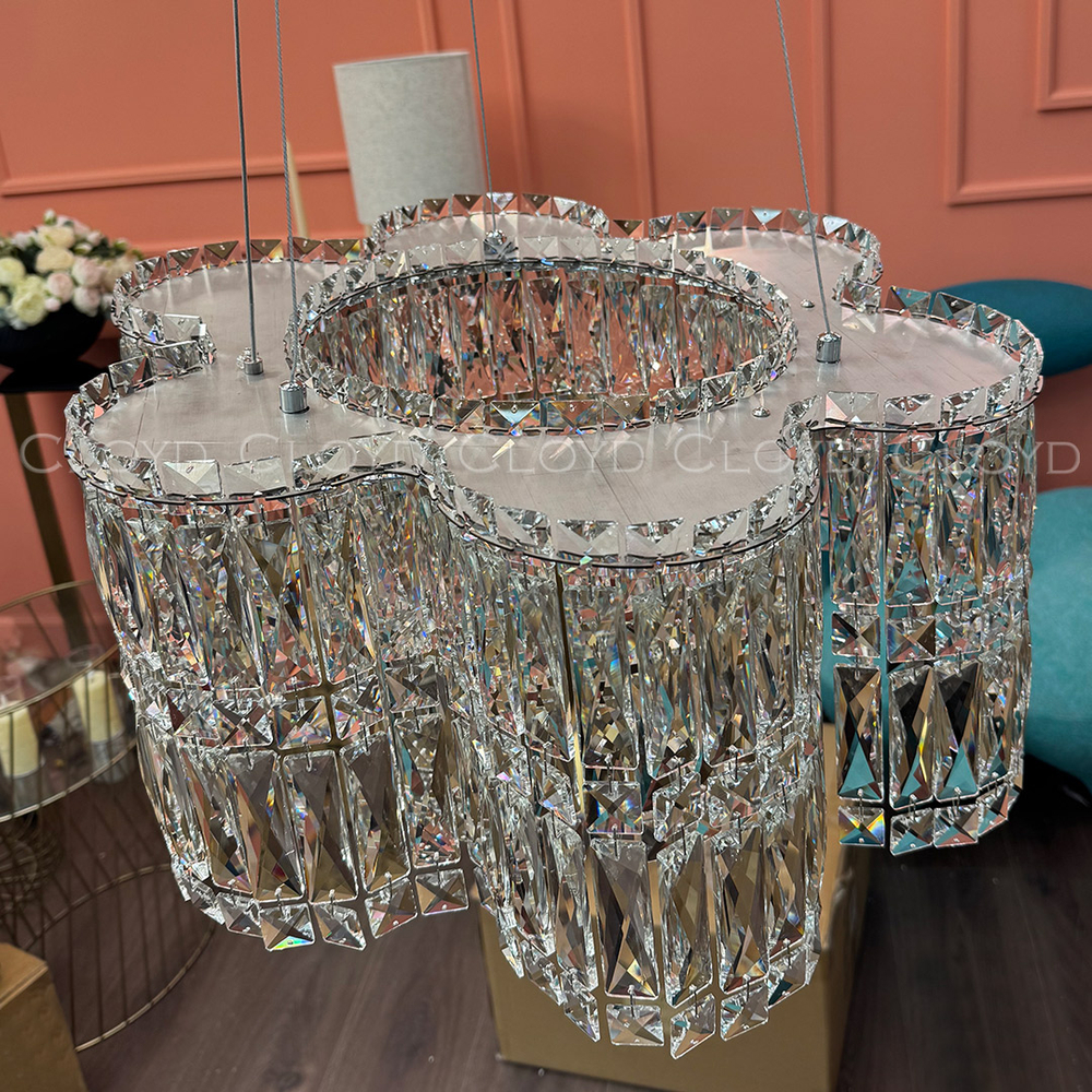 Люстра Cloyd ANTREA-B C1 / Ø50 см - хром (арт.11626)