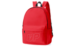TURN UP Polyester Backpack Unisex Red