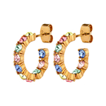 Серьги Dyrberg Kern RAQUEL SG PASTEL MULTI 460067