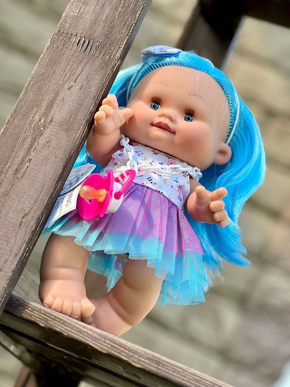 Пупс Nines 26см PEPOTE с закрывающими глазками (N804S18)