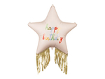 Шар "Звезда Happy Birthday" (72х72 см)