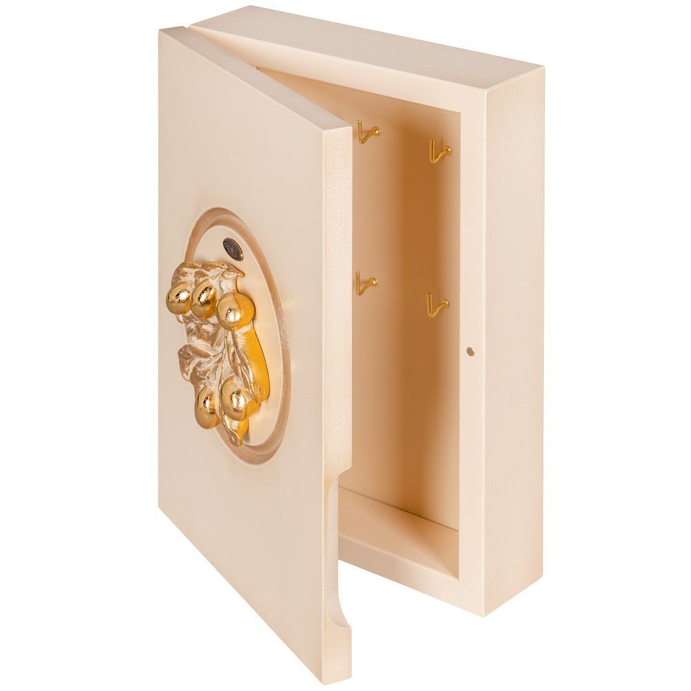 Полка ключница Oliva Branch (Олива Бранч) 2 Айвори