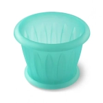 Горшок для орхидей Фелиция 1,8л Д180 с поддонником в ассортименте (комплект 20 шт)