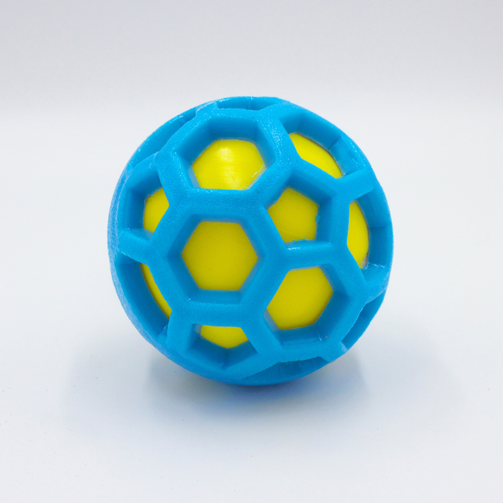 Мяч с пищалкой (из нетоксичной термопластичной резины, 7,6 см) NEMS