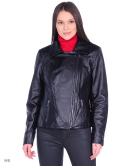 Косуха женская натуральная кожаная