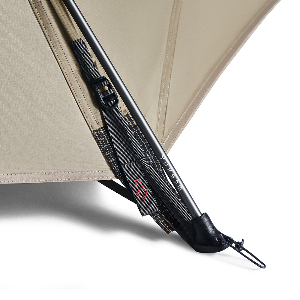 Палатка Naturehike Jiling PRO 1-местная, алюминиевый каркас, сверхлегкая, светло-коричневая